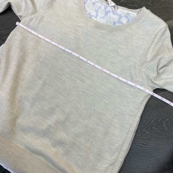 Club Monaco Floral Underlay Spring Sweater - Picture 9 of 10